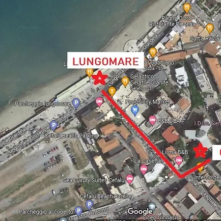Apartment New Sea House Vicino La Spiaggia Del Lungomare Cefalù